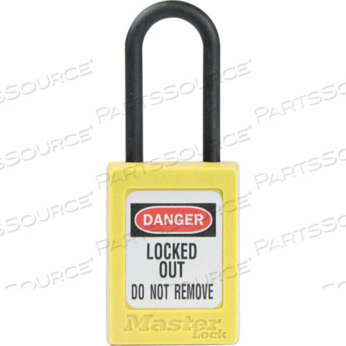 OEM#: S32YLWТЕРМОПЛАСТИЧЕСКИЙ ДИАЛЕКТРИЧНЫЙ НАВЕСНОЙ ЗАМОК ZENEX, 1-3/8W X 1-1/2H YLW от Master Lock