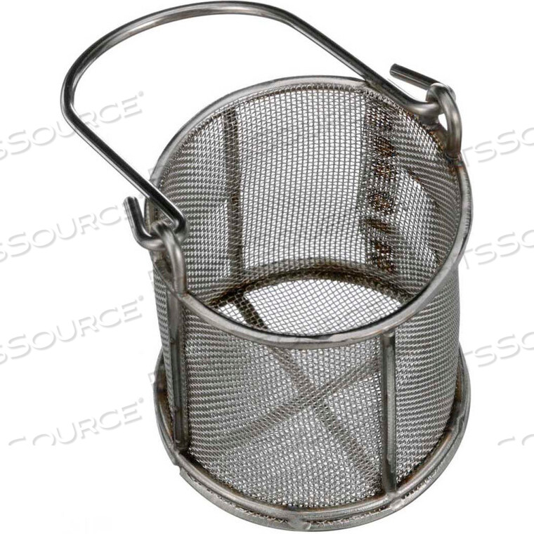 OEM#: 00-00368199-38SMALL PARTS ROUND WIRE BASKET 2-5/8DIA X 2-3/4H - S/S PRICE EACH FOR QTY 1-4 by Marlin Steel Wire Products Inc