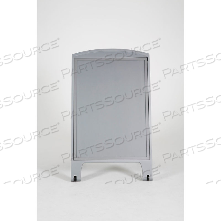 OEM#: UPSD1300A1SIGNPRO ДВУХСТОРОННИЙ УЛИЧНЫЙ ЗНАК, СЕРЕБРИСТЫЙ, 23-2/5Д X 27-9/16Ш X 45-11/16В от M&T Displays