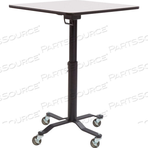 OEM#: PCT330MDPEWBCABE TIME II TABLE - 30W X 30-42H - SQUARE - СТОЛЕШНИЦА ИЗ БЕЛОЙ ДОСКИ С ОСНОВАНИЕМ ИЗ МДФ от National Public Seating