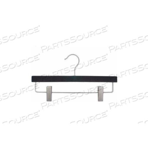 ВЕШАЛКА ДЛЯ БРЮК NAHANCO, 14 Д X 1/2 Ш, ДЕРЕВО-BK ПРОРЕЗИНЕННОЕ, КОЛ-ВО В УПАКОВКЕ 25