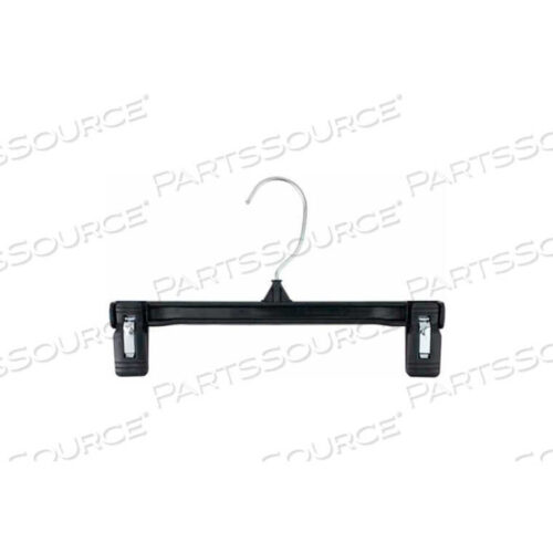 OEM#: 6212BNAHANCO ЮБКА/ВЕШАЛКА-ЗАЩЕЛКА С МЯГКИМ НАКЛАДКОЙ, 12 Л, ПЛАСТИКОВЫЙ-BK, КОЛ-ВО В УПАКОВКЕ 200 шт. от National Hanger Company Inc.