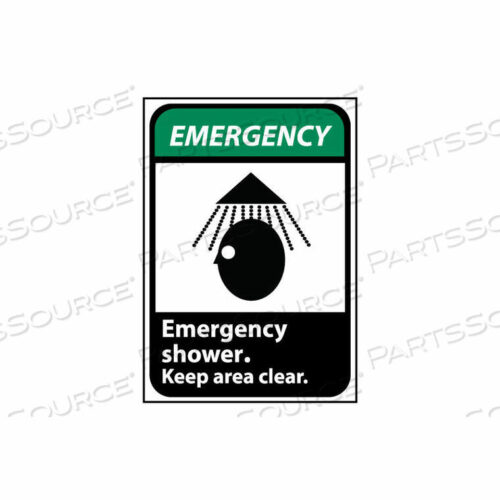 OEM#: EGA2ABEАВАРИЙНЫЙ ЗНАК 14X10 АЛЮМИНИЙ - АВАРИЙНЫЙ ДУШ, СОДЕРЖИТЕ ЗОНУ В ЧИСТОМ ВИДЕ от National Marker Company