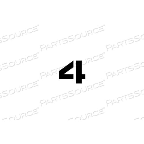 ИНДИВИДУАЛЬНЫЙ ТРАФАРЕТ 4 - НОМЕР 4