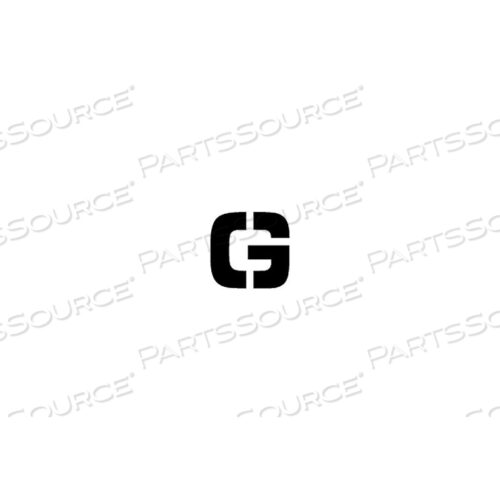 ИНДИВИДУАЛЬНЫЙ ТРАФАРЕТ 8 - БУКВА G