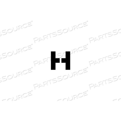 ИНДИВИДУАЛЬНЫЙ ТРАФАРЕТ 8 - БУКВА H