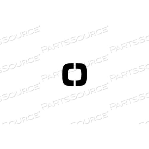 ИНДИВИДУАЛЬНЫЙ ТРАФАРЕТ 8 - БУКВА O