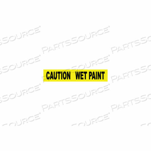 OEM#: PT48PRINTED BARRICADE TAPE - CAUTION WET PAINT by National Marker Company