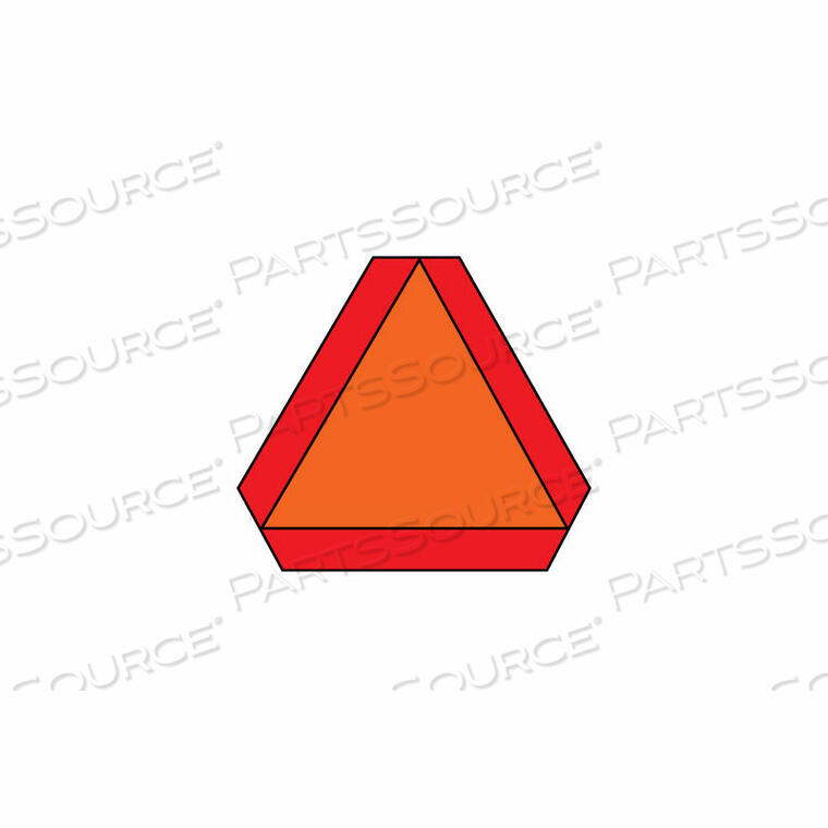 OEM#: ПЛАКАТ SMV2DOT - ЗНАК МЕДЛЕННО ДВИЖУЩЕГОСЯ ТРАНСПОРТНОГО СРЕДСТВА от National Marker Company