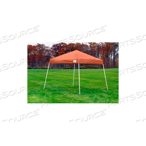СПОРТИВНЫЙ ВЫДВИЖНОЙ НАВЕС, НАКЛОННЫЙ ЧЕХОЛ ДЛЯ НОГ 10 ФУТОВ X 10 ФУТОВ, ТЕРРАКОТОВЫЙ