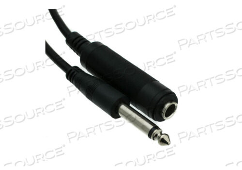 OEM#: 10A1-6121010FT 0.25 MONO MALE/FEMALE АУДИО УДЛИНИТЕЛЬНЫЙ КАБЕЛЬ - ЧЕРНЫЙ от CableWholesale