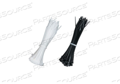 4 НЕЙЛОНОВАЯ КАБЕЛЬНАЯ СТЯЖКА ЧЕРНАЯ/НАТУРАЛЬНАЯ