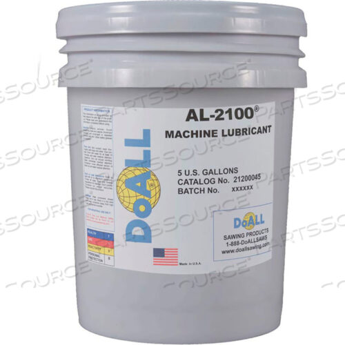 СМАЗКА ДЛЯ МАШИНЫ РАСПЫЛЕНИЯ ТУМАНА AL-2100, ВЕДРО 5 ГАЛЛОНОВ