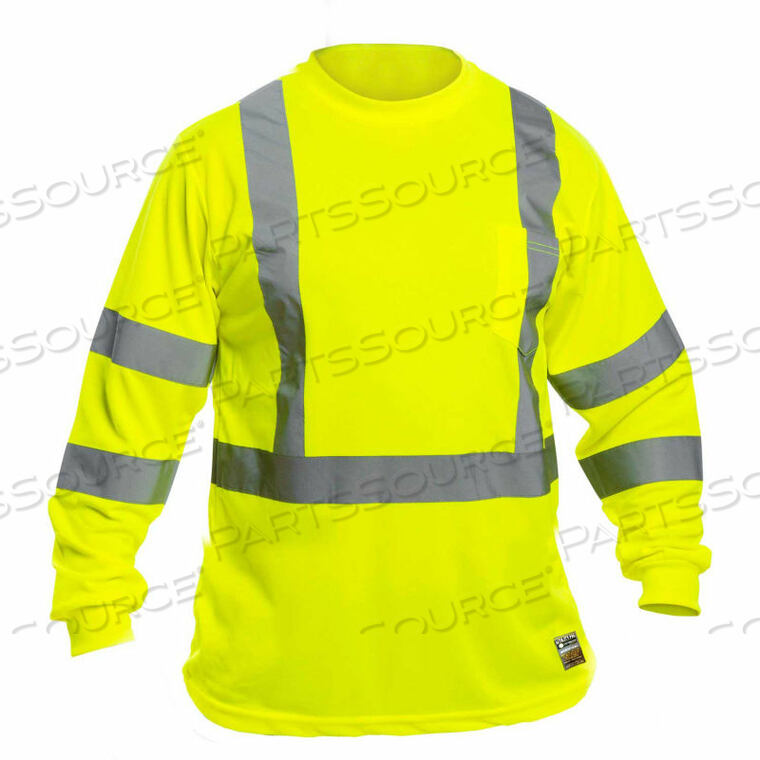 OEM#: UHV867-LHI-VIS ФУТБОЛКА С ДЛИННЫМ РУКАВОМ, КЛАСС 3, ЗАЩИТА ОТ НАСЕКОМЫХ ПО ПЕРИМЕТРУ, ЖЕЛТАЯ, L от Utility Pro Wear