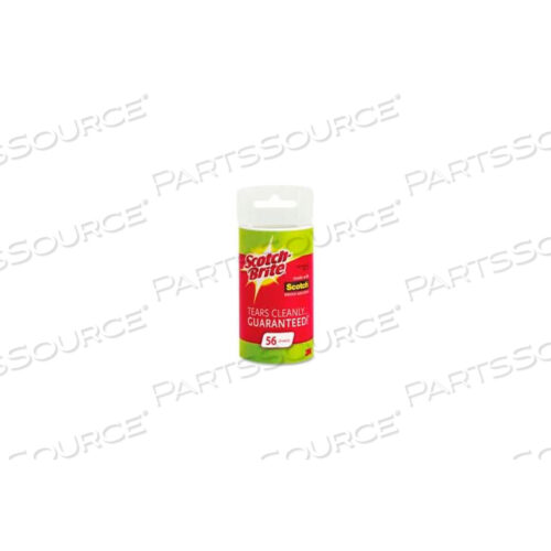 ЗАПАСНОЙ БЛОК ДЛЯ ВАЛИКОВ SCOTCH-BRITE, 56 ЛИСТОВ/РУЛОН, ПО 1 КАЖДОМУ