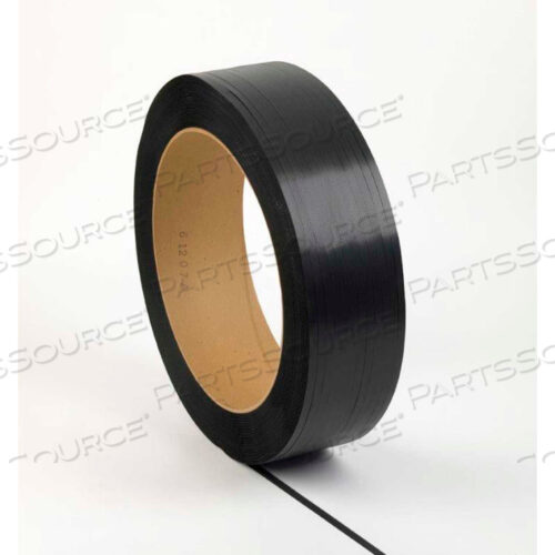 ПОЛИПРОПИЛЕНОВАЯ ЛЕНТА 1/2 X .026 X 7000 ЧЕРНАЯ, 16 X 6 СТЕРЖЕНЬ