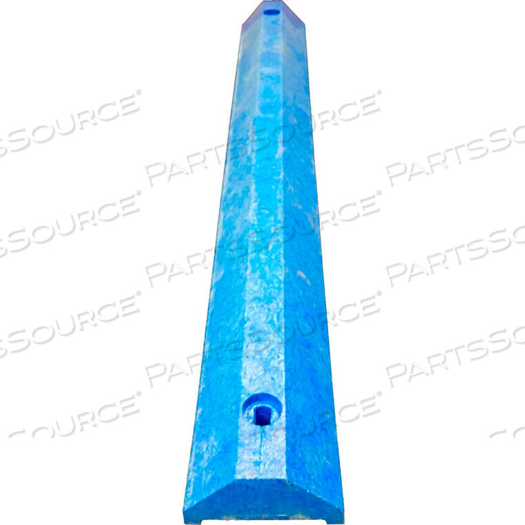 OEM#: ULTRA3648PBBL4 ПАРКОВОЧНЫЙ БЛОК ULTRA С КРЕПЕЖОМ, 3-1/4H, СИНИЙ от Plastics R Unique