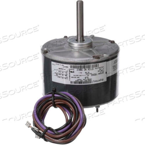 ДВИГАТЕЛЬ ДЛЯ ЗАМЕНЫ GENTEQ OEM, 1/6 Л.С., 1075 ОБ.МИН., 208-230 В, TEAO, 48 РАМ