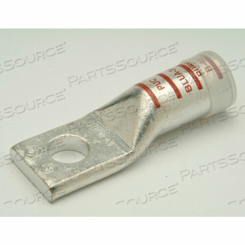 АЛЮМИНИЕВЫЙ КОМПРЕСС. СТАНДАРТНЫЙ БАЛЛОН, 1 ОТВЕРСТИЕ, 2/0 AWG, 1/2 ШПИЛЬКА ОЛИВА