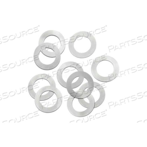 ПРОКЛАДКА ДЛЯ ОПРАВКИ ИЗ НЕРЖАВЕЮЩЕЙ СТАЛИ, 1-1/2 ВНУТР. ДЮЙМА X 2-1/8 ВНЕШ. ДЮЙМА X 0,001H, УПАКОВКА ИЗ 10 ШТ. - СДЕЛАНО В США