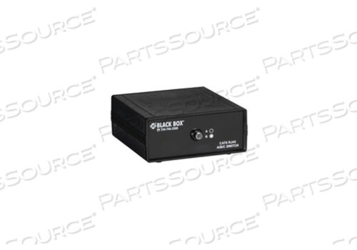 РУЧНОЙ НАСТОЛЬНЫЙ КОММУТАТОР ETHERNET, RJ-45, 0 ДО 70 ГРАД. C, 6,1 ДЮЙМА X 2,8 ДЮЙМА X 6,5 ДЮЙМА, 0,9 КГ, 2 К 1 CAT6, 100000 ЦИКЛОВ MTBF, СООТВЕТСТВУЕТ CE