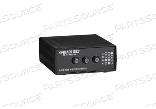 РУЧНОЙ НАСТОЛЬНЫЙ КОММУТАТОР ETHERNET, RJ-45, 0 ДО 70 ГРАД. C, 6,1 ДЮЙМА X 2,8 ДЮЙМА X 6,5 ДЮЙМА, 2 ФУНТА, 4 НА 1 CAT6, 100000 ЦИКЛОВ MTBF, СООТВЕТСТВУЕТ CE