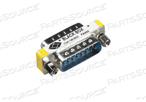 ИЗМЕНИТЕЛЬ ПОЛА, DB15 МУЖСКОЙ X DB15 МУЖСКОЙ