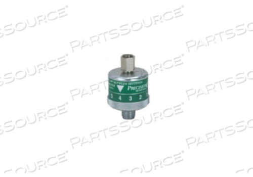 OEM#: 7MFA1003TCDIAL РАСХОДОМЕР, 0–15 Л/МИН, DISS FEMALE, ЗАТЯГИВАЕМЫЙ ВРУЧНУЮ, 50 PSI, КИСЛОРОД, 70 ГРАД. F от Precision Medical, Inc.