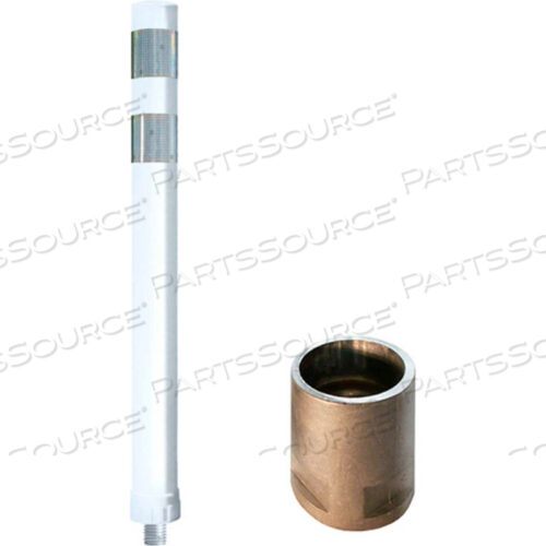 ГОРОДСКОЙ СТОЛБ 36-КАНАЛЬНЫЙ СТОЛБ, БЕЛЫЙ С 3 БЕЛЫМИ СВЕТООТРАЖАЮЩИМИ ЛЕНТАМИ