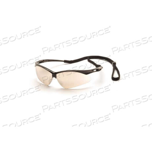 ЗЕРКАЛЬНЫЕ ЛИНЗЫ PMXTREME EYEWEAR IO, ЧЕРНАЯ ОПРАВА И ШНУР