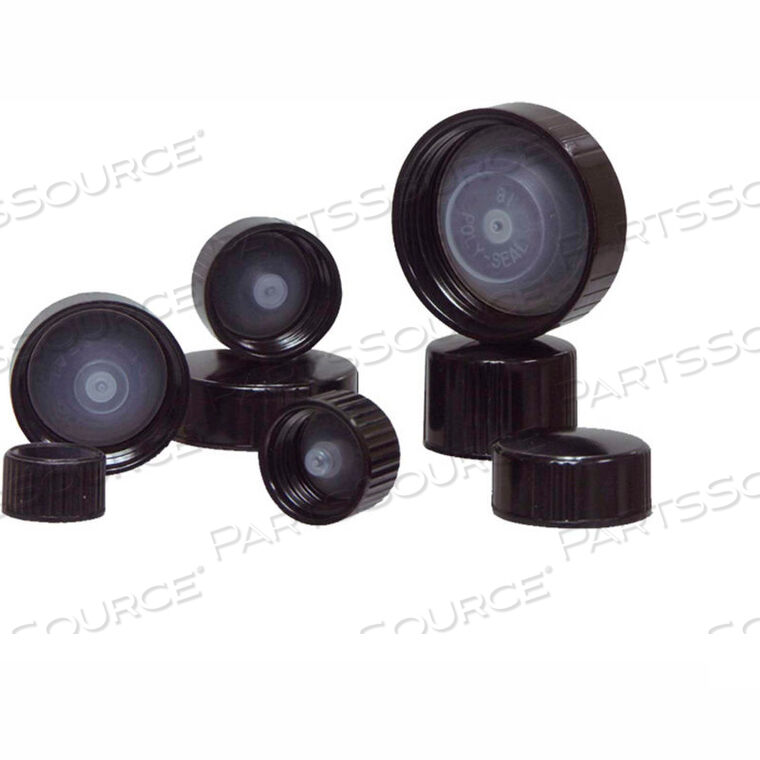 OEM#: CAP-00212ЧЕРНЫЙ РЕБРИСТЫЙ КРЫШКА С ФЕНОЛЬНОЙ ПОЛИКОНУСНОЙ ПОДКЛАДКОЙ, ОТДЕЛКА ГОРЛЫШКА 33-400, КОРПУС 576 от Qorpak