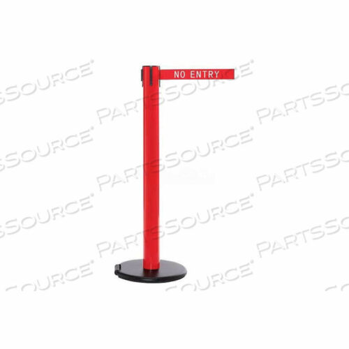 OEM#: SROL300R-RDROLLERSAFETY 300 ВЫТЯГИВАЮЩИЙСЯ РЕМЕНЬ БАРЬЕР, 40 КРАСНЫЙ СТОЛБ, 15 КРАСНЫЙ ЛЕНТА от Queue Solutions LLC