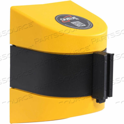 OEM#: WP400Y-YBCIP150WALLPRO 400 ЖЕЛТЫЙ НАСТЕННЫЙ ВЫДВИЖНОЙ БАРЬЕР, 15 ЖЕЛТЫЙ/ЧЕРНЫЙ ЛЕНТА ДЛЯ ОЧИСТКИ от Queue Solutions LLC