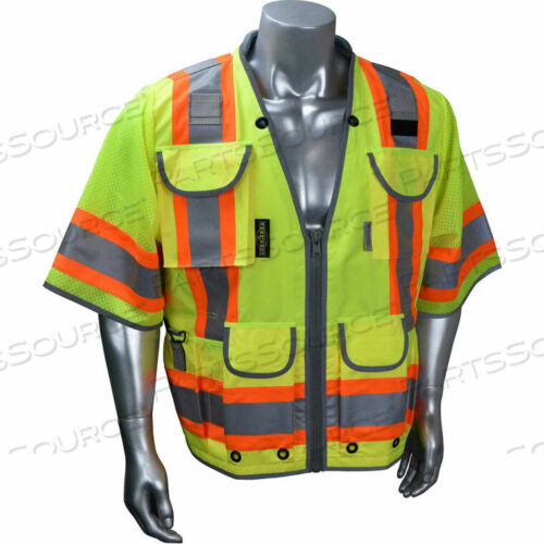 OEM#: SV55-3ZGD-LTYPE R КЛАСС 3 ТЯЖЕЛЫЙ ЖИЛЕТ ИНЖЕНЕРА, ЗЕЛЕНЫЙ, L от Radians