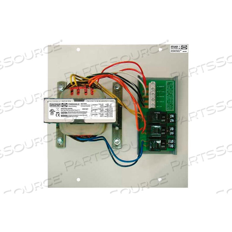 OEM#: PSMN300A-ICAC БЛОК ПИТАНИЯ, UL508, МОДУЛЬНЫЙ, 3-100 ВА, МНОГООТВОДНЫЙ 120/240/277/480-24 В переменного тока от RIB