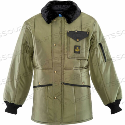 OEM#: 0342RSAG4XLIRON TUFF JACKOAT REGULAR, SAGE - 4XL by RefrigiWear