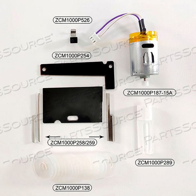 OEM#: ZCM1000PKITКомплект деталей для гладкого ролика для дозаторов ZCM1000 от Start International