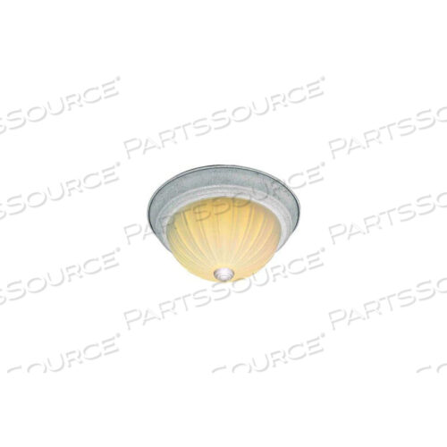 2 ЛАМПЫ - 13 - ВСТРОЕННЫЙ МОНТАЖ - МАТОВОЕ СТЕКЛО ДЫННОГО ЦВЕТА, ТЕКСТУРИРОВАННОЕ БЕЛОЕ