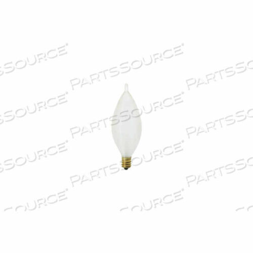 OEM#: S340440C11 40 Вт ЛАМПОЧКА НАКАЛИВАНИЯ С ЦОКОЛЬЕМ-КАНДЕЛЯБРОМ от Satco