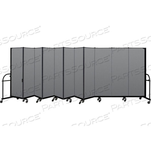 11-ПАНЕЛЬНАЯ ПРОЧНАЯ ПЕРЕНОСНАЯ РАЗДЕЛИТЕЛЬНАЯ КОМНАТА - 6H X 20 5L - ЦВЕТ ТКАНИ: КАМЕНЬ
