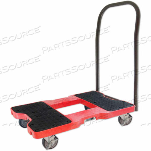 OEM#: SL1500P4RPush CART DOLLY RED, ГРУЗОПОДЪЕМНОСТЬ 1500 ФУНТОВ, СТАЛЬНАЯ РАМА, ВОЗМОЖНОСТЬ КРЕПЛЕНИЯ РЕМНЕМ, 4 КОЛЕСА Snap-Loc