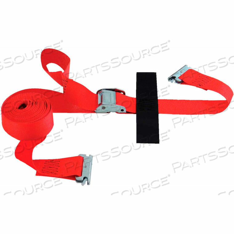 OEM#: SLTE216CRE-STRAP 2X16 CAM RED (США) С ЗАСТЕЖКОЙ-ЛИПУЧКОЙ ДЛЯ ХРАНЕНИЯ Snap-Loc