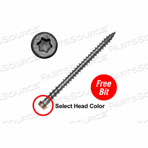 OEM#: SSCD234FP10 X 2-3/4 C-DECK КОМПОЗИТНЫЕ ШУРУПЫ ИЗ НЕРЖАВЕЮЩЕЙ СТАЛИ 305 СО ЗВЕЗДООБРАЗНОЙ ШЕСТИГРАННОЙ ГОЛОВКОЙ - ДЛЯ КОСТРОВ - УПАКОВКА 1750 ШТ. от Screw Products, Inc.