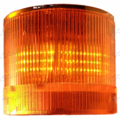 TEXELCO LA-234F 70MM STACK СВЕТИЛЬНИК, МИГАЮЩИЙ, 120 В AC/DC LED - ЯНТАРНЫЙ