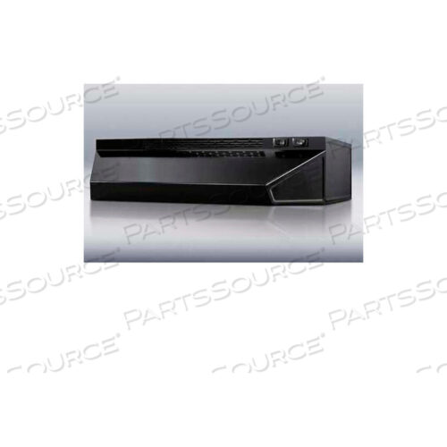 24 Вт КОНВЕРТИРУЮЩАЯ ВЫТЯЖКА, С ВОЗДУХОВОДОМ ИЛИ БЕЗ ВОЗДУХОВОДА, ЧЕРНАЯ