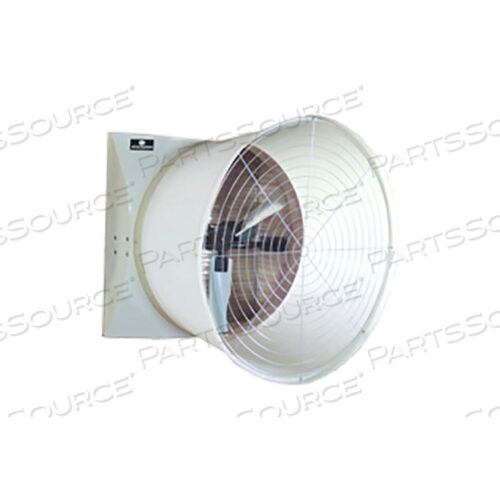 57 ВЫТЯЖНОЙ ВЕНТИЛЯТОР ИЗ СТЕКЛОВОЛОКНА С КОНУСОМ - 1-1/2 Л.С., 31600 КУБ.ФМ., 208-230/460 В