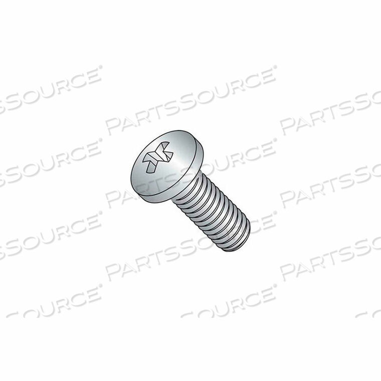 OEM#: CNC25008M2.5 X 0.45 X 8MM ВИНТ КРЕПЕЖНЫЙ - PHILLIPS ЦИЛИНДРИЧЕСКАЯ ГОЛОВКА - СТАЛЬ - ЦИНК - DIN 125B - УПАКОВКА ИЗ 100 ШТ. от Titan Fasteners