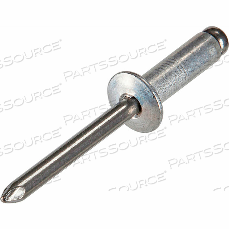 OEM#: NCBGSMD610APOP ГЛУХАЯ ЗАКЛЕПКА - 3/16 X 6-10 - КНОПОЧНАЯ ГОЛОВКА - ДО 5/8 GRIP - АЛЮМИНИЙ/СТАЛЬ - США - УПАКОВКА 250 шт. от Titan Fasteners