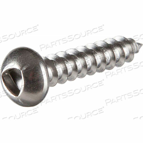 #10A X 3/4 TAMPER-PROOF SECURITY SHEET METAL SCREW - TP3 PAN TRILOBULAR HEAD - 410 SS - 100 PK