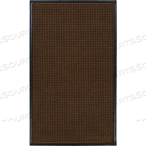 WATERHOG CLASSIC КОВРИК У ВХОДА С ВАФЕЛЬНЫМ УЗОРОМ ТОЛЩИНОЙ 3/8 3 X 16 ТЕМНО-КОРИЧНЕВЫЙ
